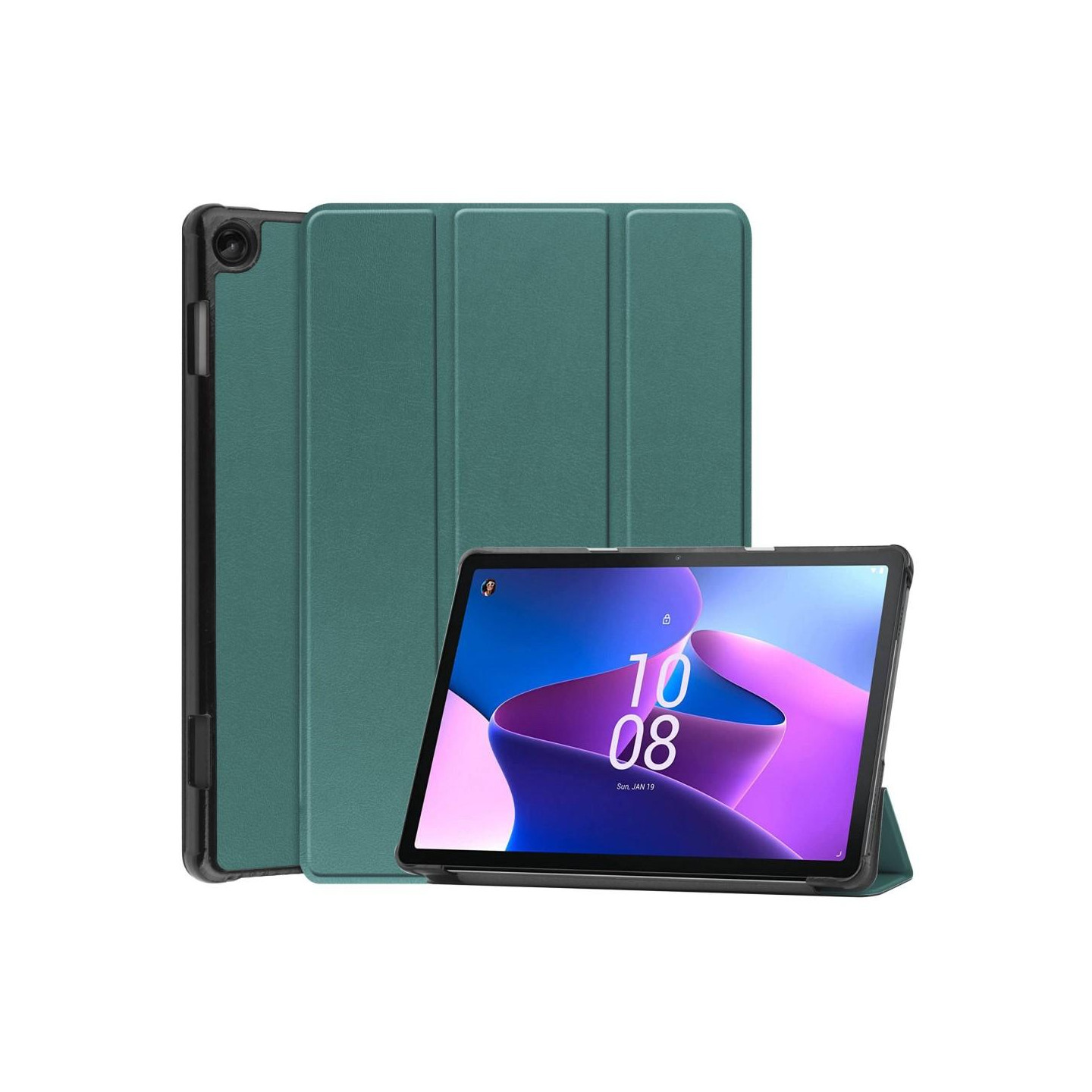 Lenovo Tab M10 (Gen 3) kolminkertainen jalustan kansi