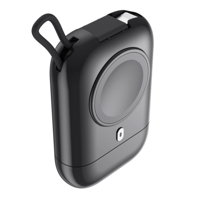 Qi trådløs strømbank til Apple Watch - serien 7/6/5/4/3/2/1 2580mAh