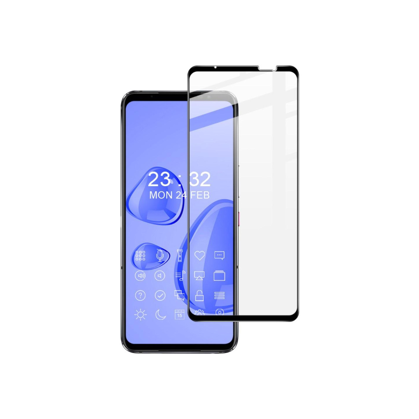 IMAK Pro+ - sarja Asus ROG Phone 6 5G/6 Pro 5G karkaistulle lasille