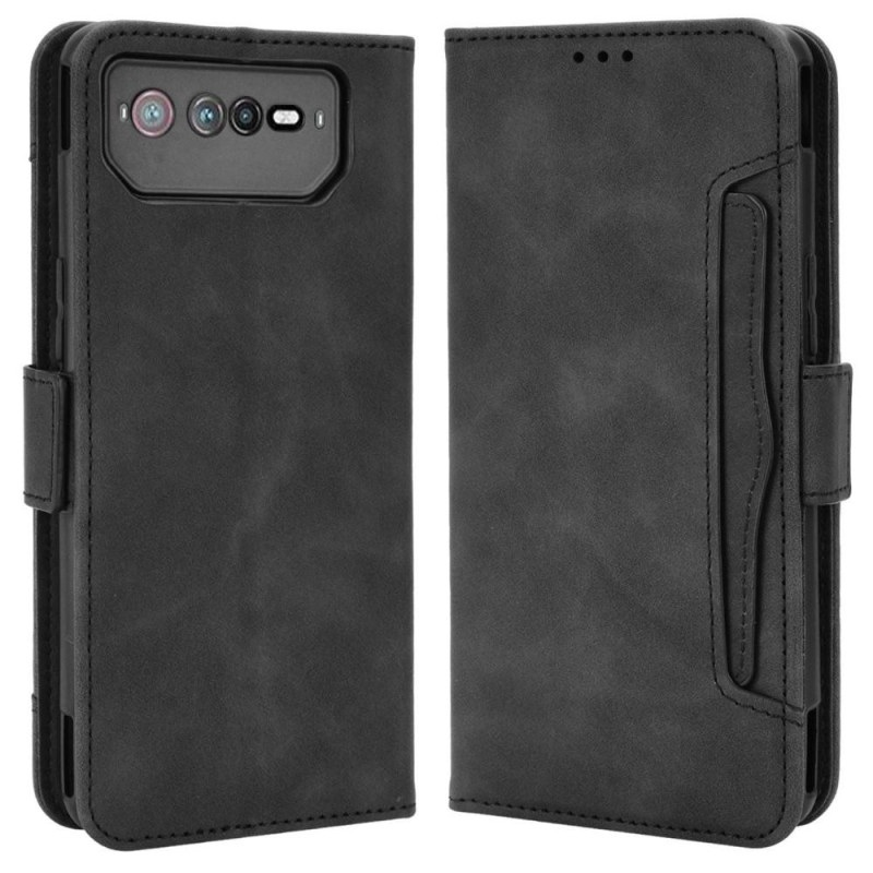 Asus ROG Phone 6 5G/6 Pro 5G Lommebok - deksel - Svart