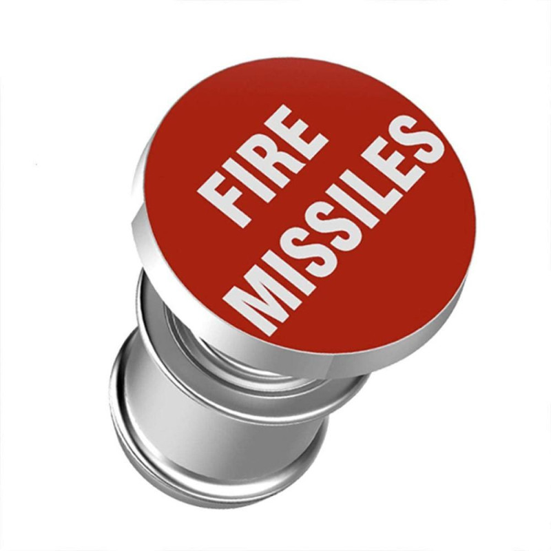 Metal Cigarette Lighter Cigarette Butt for 12V Car Motorcycle - FIRE MISSILE
