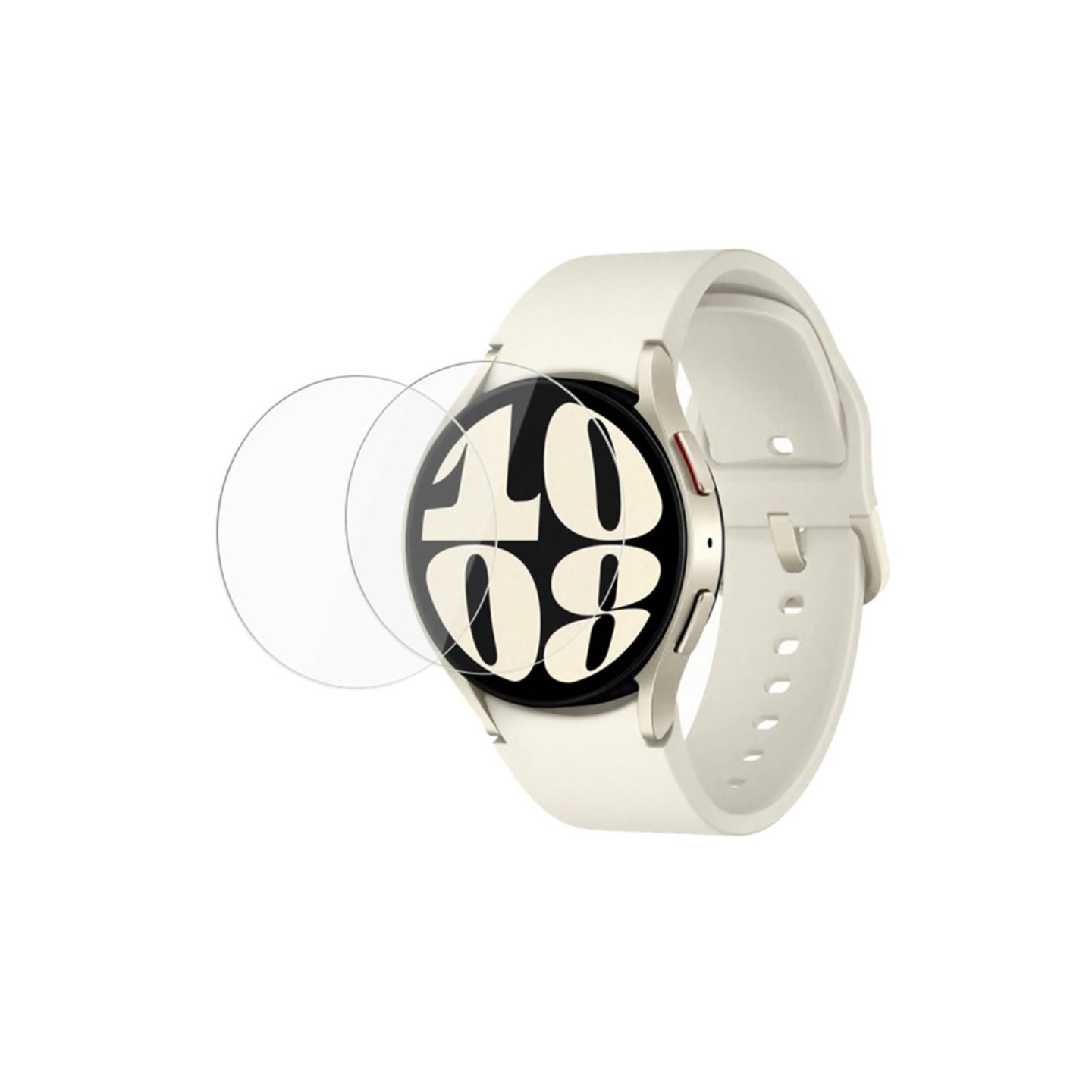 2stk Ultra klart herdet glass til Samsung Galaxy Watch6 44mm