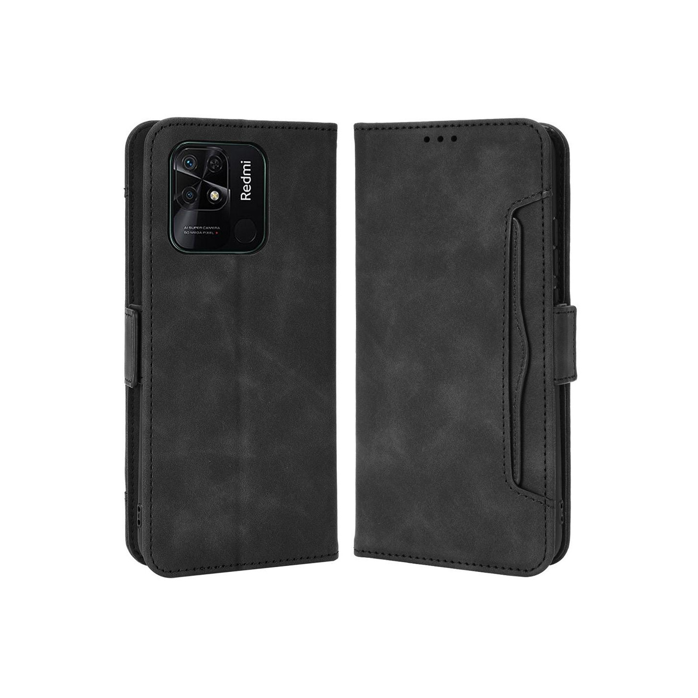 Tegnebogstelefontaske til Redmi 10C