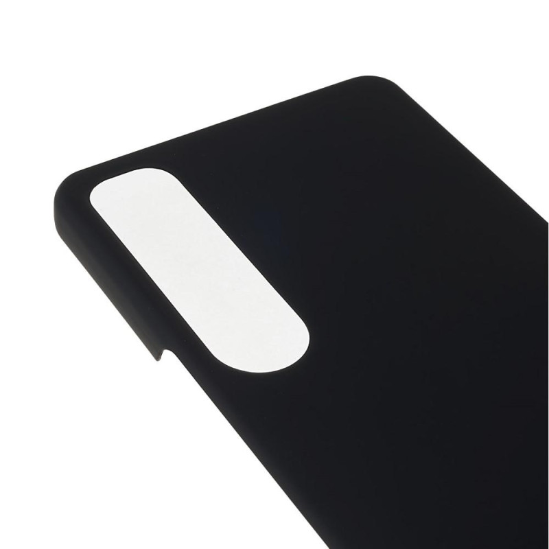 Rubberized Hard Plastic Case for Sony Xperia 1 IV - Black
