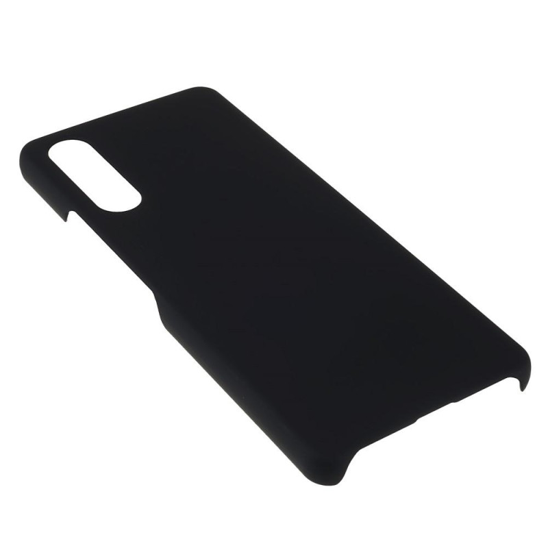 Rubberized Hard Plastic Case for Sony Xperia 10 IV - Black