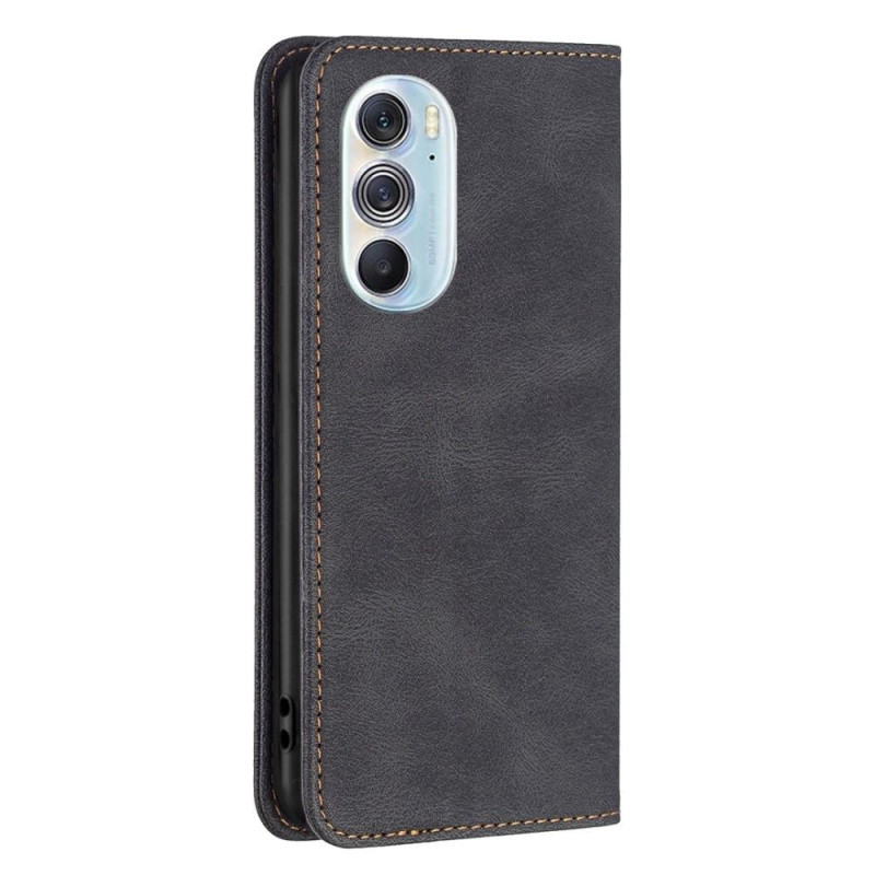 Wallet Stand Telefontaske til Motorola Edge 30 Pro - Sort
