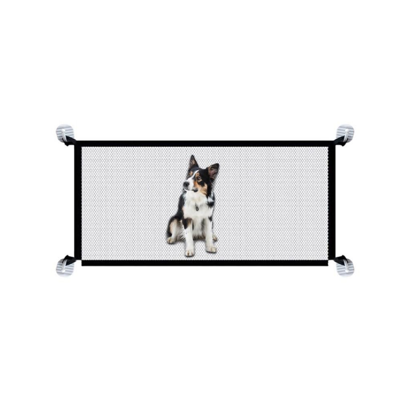 Install Anywhere Portable Folding Dog Cat Pet Safe Mesh Fence - 110*72CM