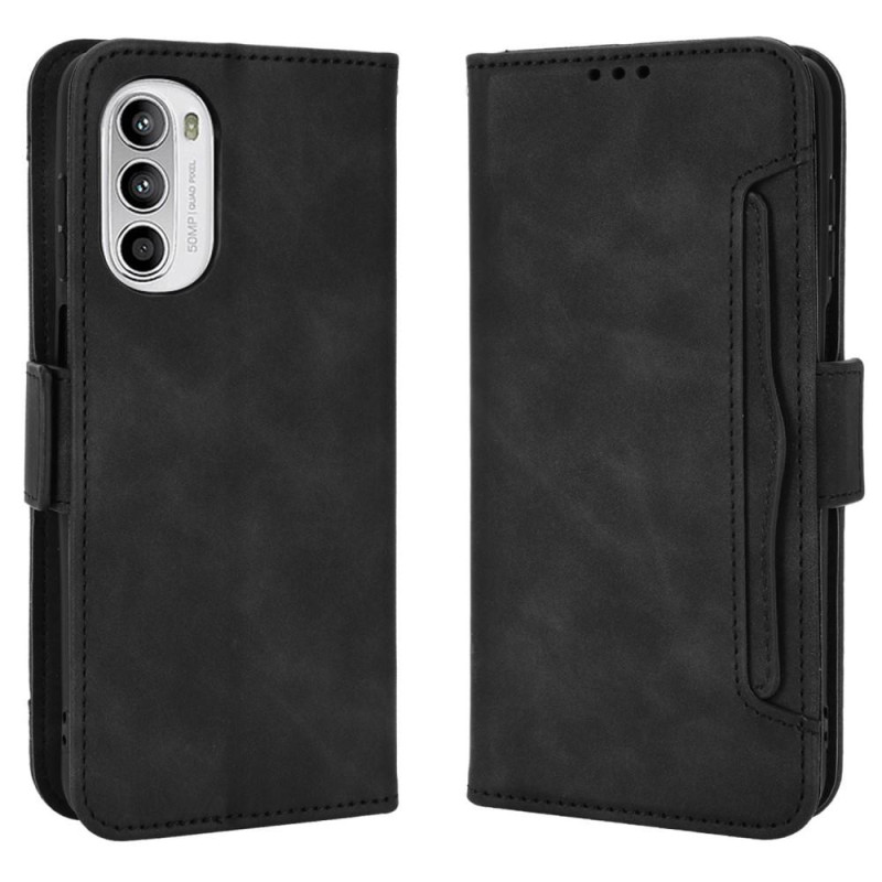 Lompakkoteline Puhelinkotelo Motorola Moto G52 - Musta