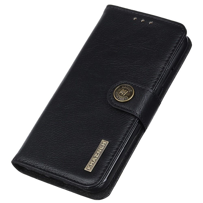KHAZNEH Wallet Stand Case for Motorola Edge 30 - Black