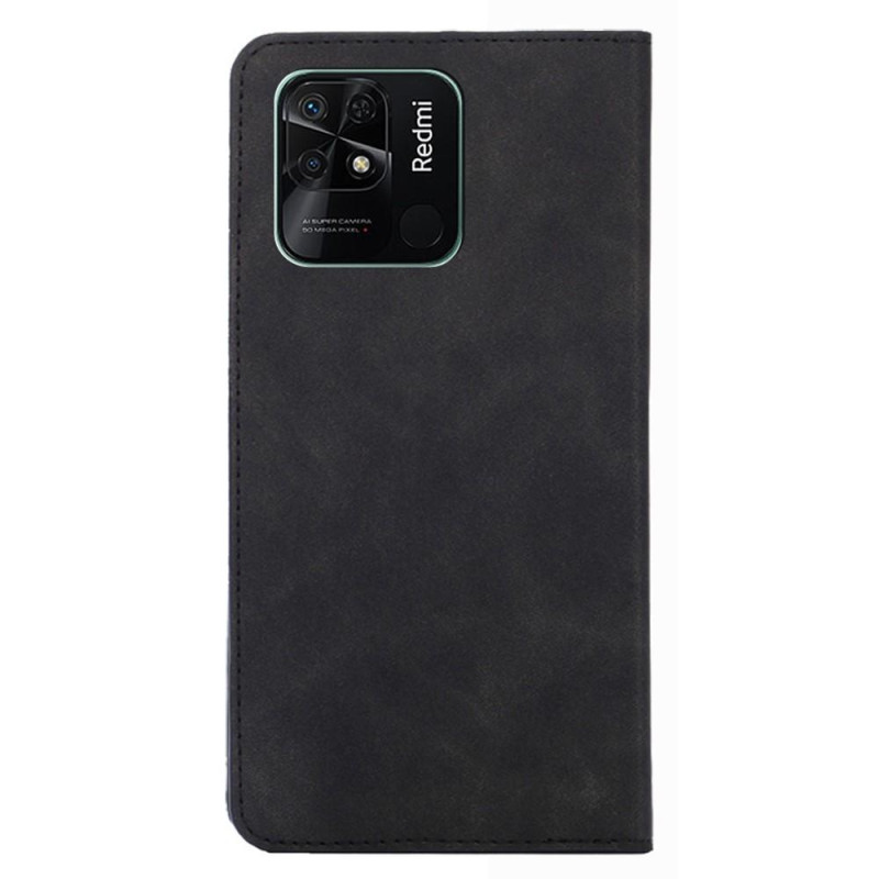 For Xiaomi Redmi 10C Cover Wallet - Black