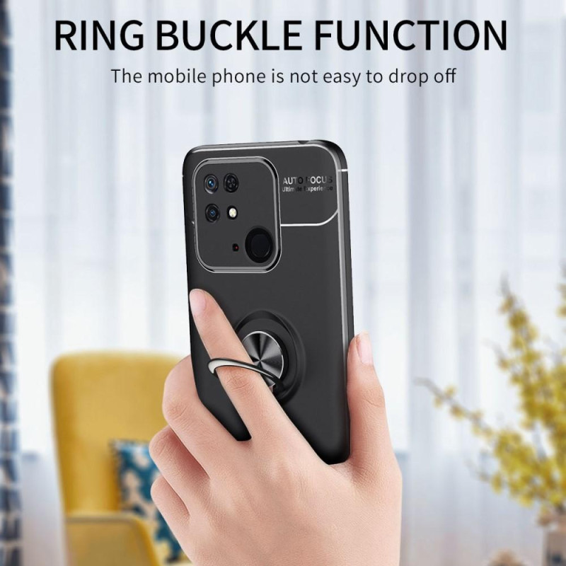Fingerring Kickstand TPU Taske til Xiaomi Redmi 10C
