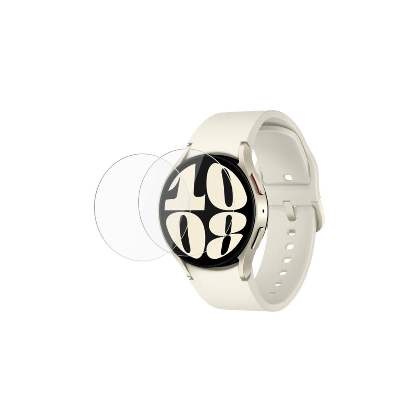 2kpl karkaistua lasia näytönsuoja Samsung Galaxy Watch6 40mm