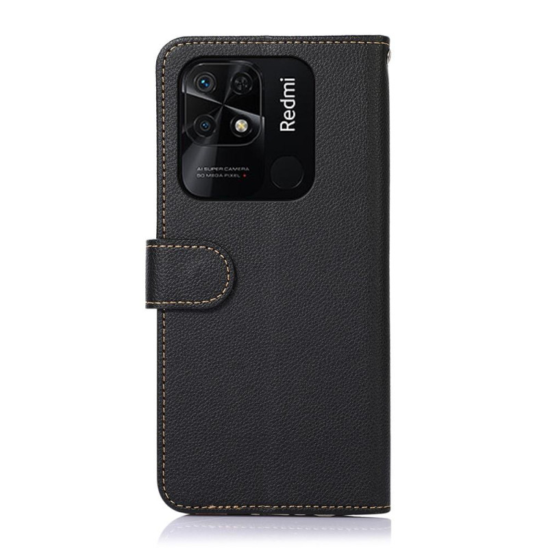 KHAZNEH Phone Cover to Xiaomi Redmi 10C - Black / Red