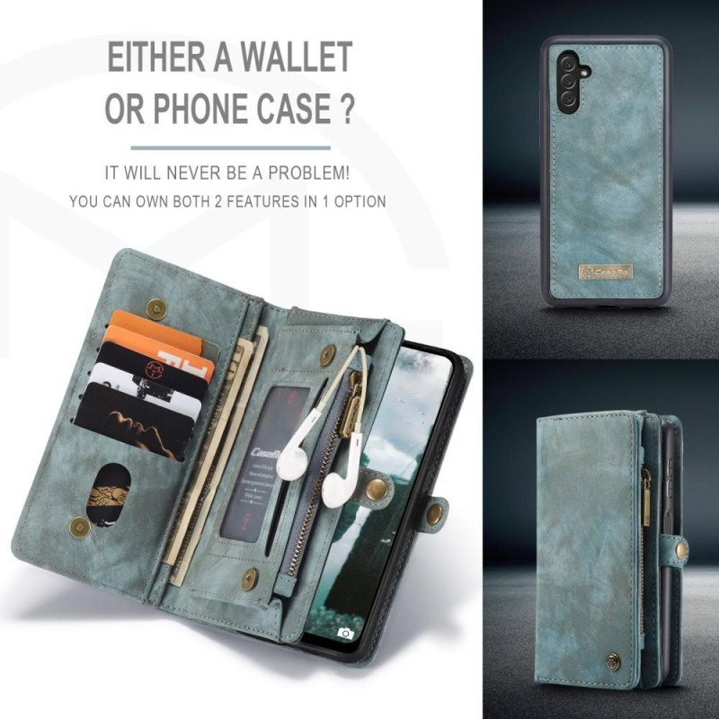 CASEME Samsung Galaxy A13 5G/A04s 4G 2 - in - 1 Irrotettava - Sininen