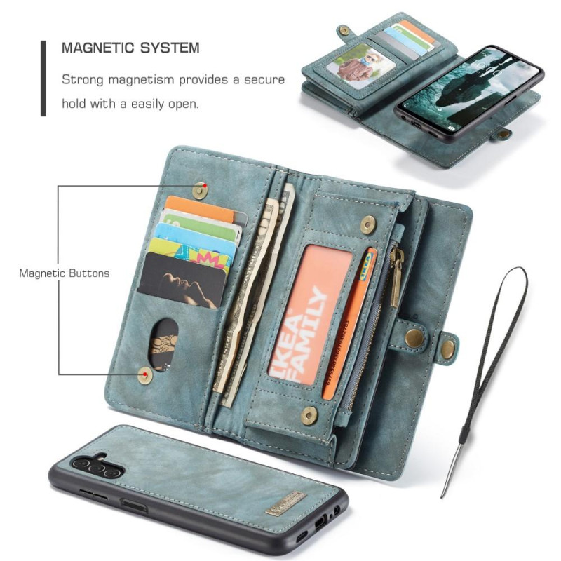 CASEME for Samsung Galaxy A13 5G / A04s 4G 2 - in - 1 Detachable - Blue