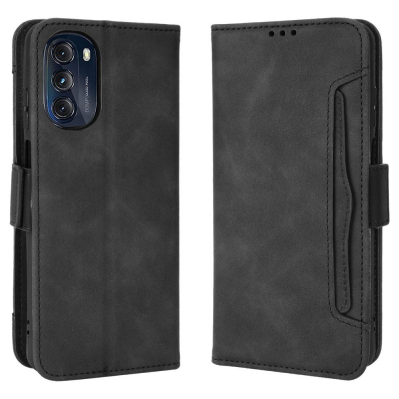 Wallet Stand Phone Case for Motorola Moto G 5G 2022 - Black