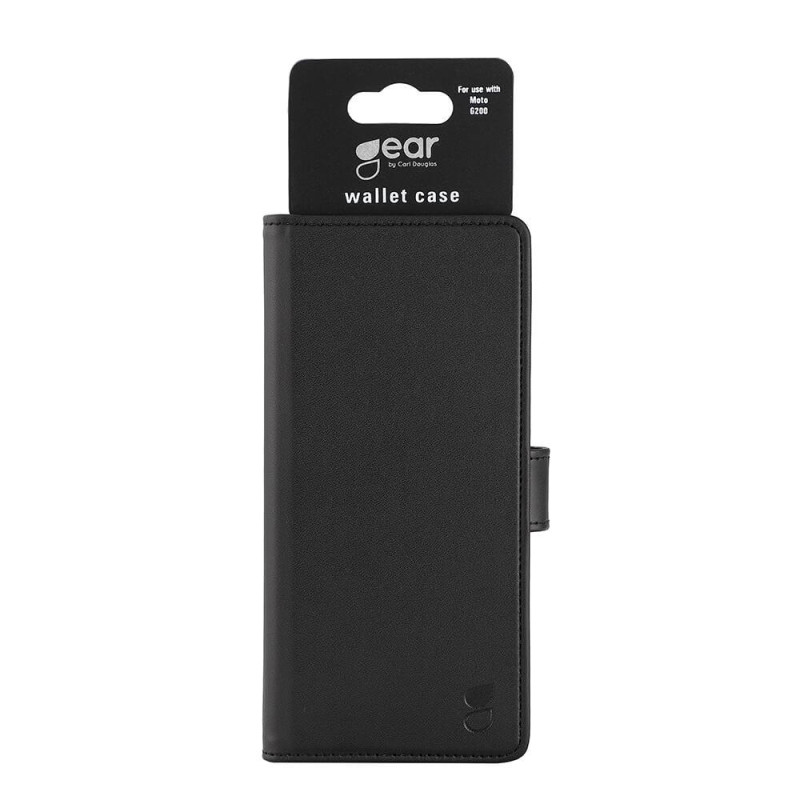 GEAR Lommebok - cover Sort til Motorola Moto G200