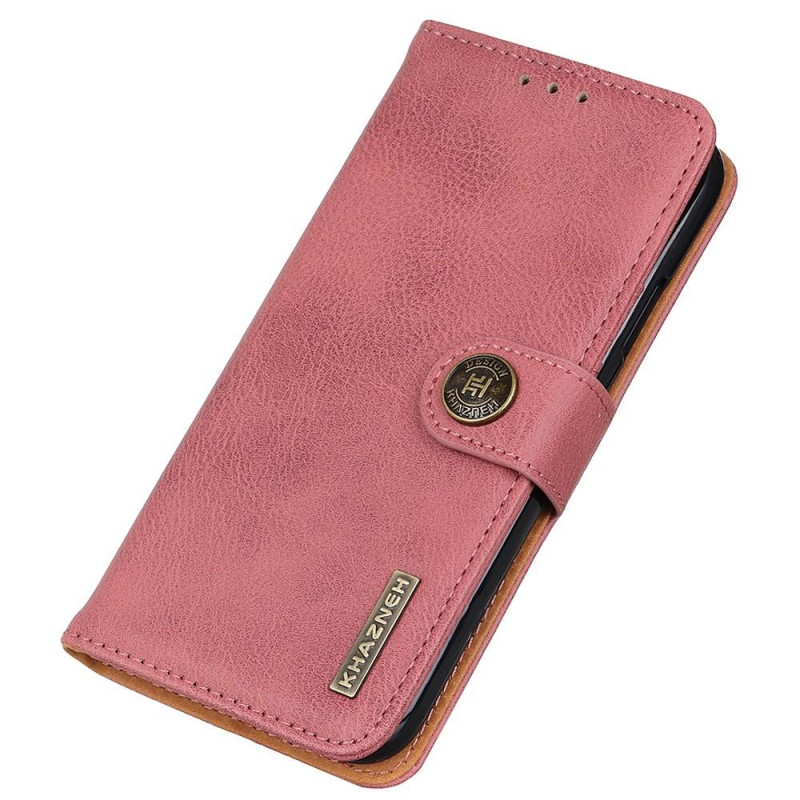 KHAZNEH Wallet Stand Case for Motorola Moto G 5G 2022 - Pink