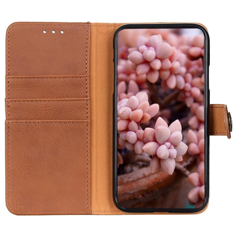 KHAZNEH Wallet Stand Case for Motorola Moto G 5G 2022 - Breown