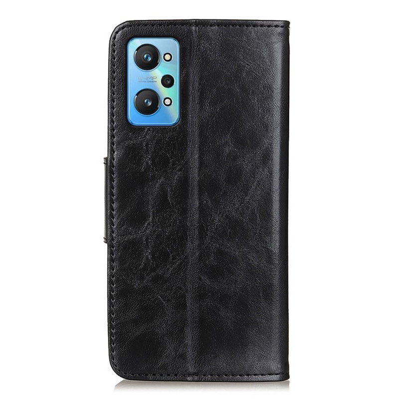 Crazy Horse Texture Wallet Stand Case for Realme GT Neo2