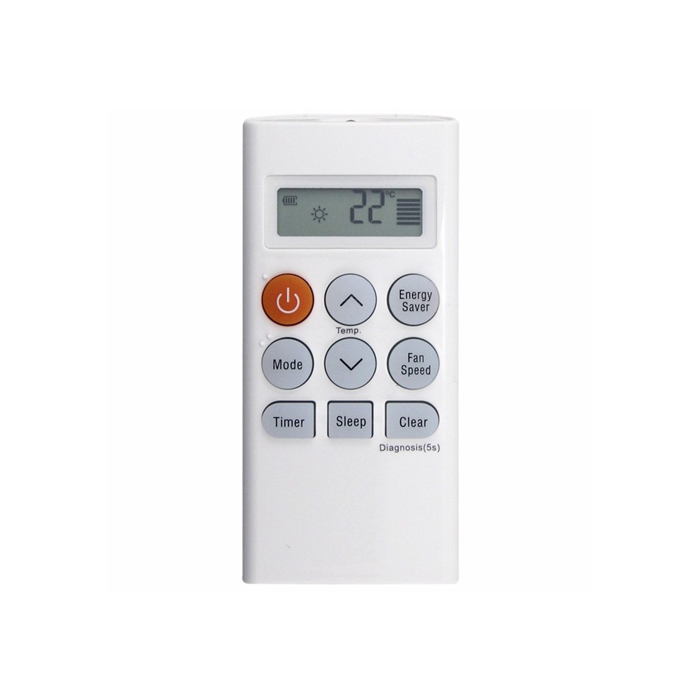 Fjernkontroll AKB73598009 for LG erstatningsklimaanlegg AC