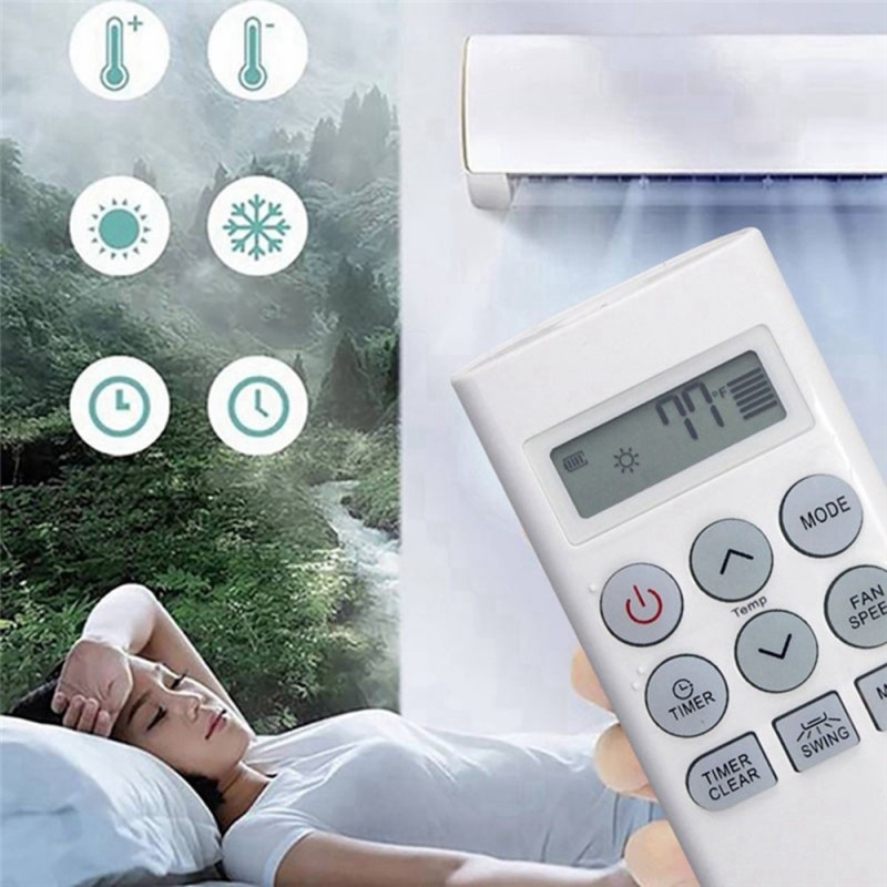 Fjernkontroll AKB73756214 / AKB73756215 for LG erstatningsklimaanlegg AC