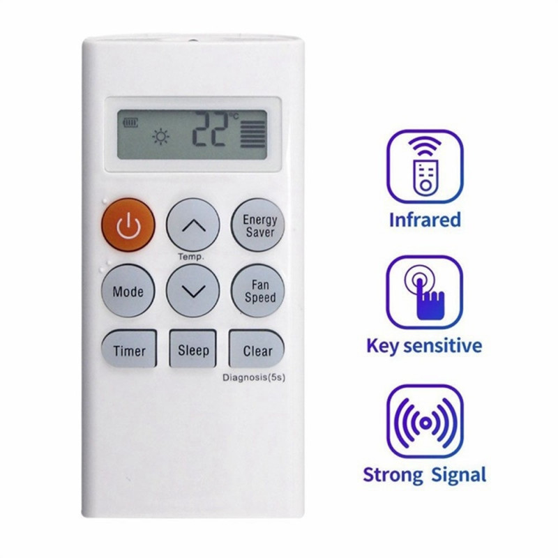 Fjernkontroll AKB73598009 for LG erstatningsklimaanlegg AC