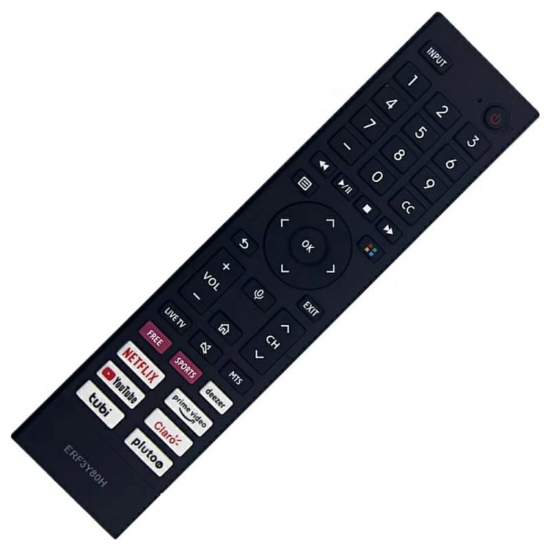 Remote Control Replacement ERF3Y80H For Hisense TV (Does not support voice function)