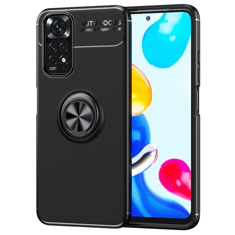 Xiaomi Redmi Note 11/11S cover med fingerring og innebygd plate