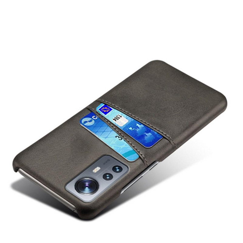 Xiaomi 12 KSQ Pu - Leather Coated Shell Hard Case
