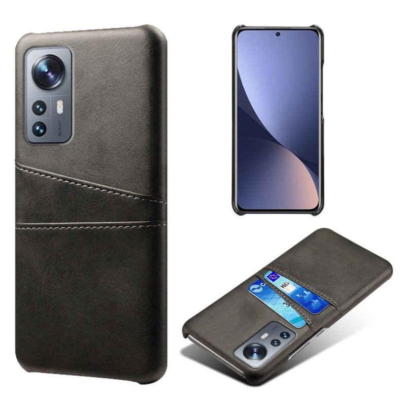 Xiaomi 12 KSQ Pu - nahkapäällysteinen kuori kova kotelo