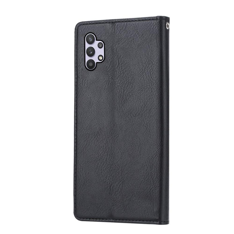 Samsung Galaxy A33 5G Wallet Stand Phone Flip Case Cover - Black