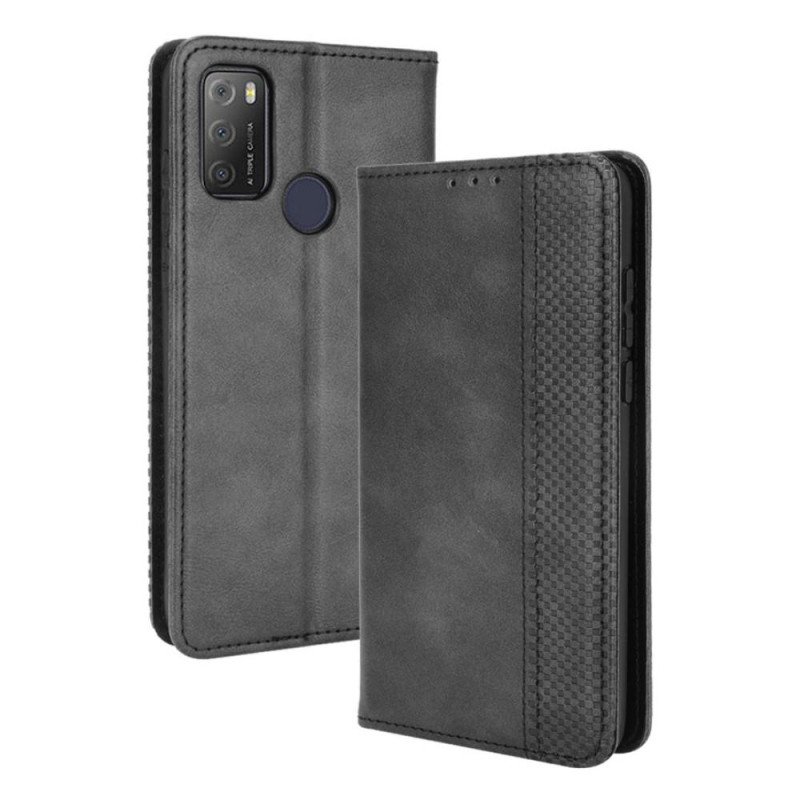 Vintage Wallet Case for Alcatel 3L (2021) / 1S (2021