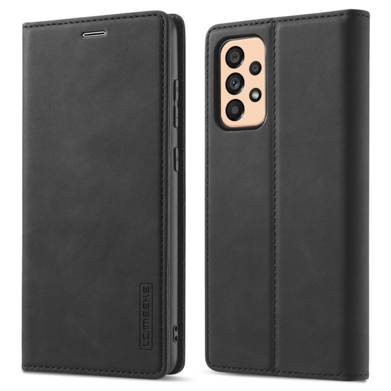 LC.IMEEKE Wallet Case for Samsung Galaxy A33 5G - Black