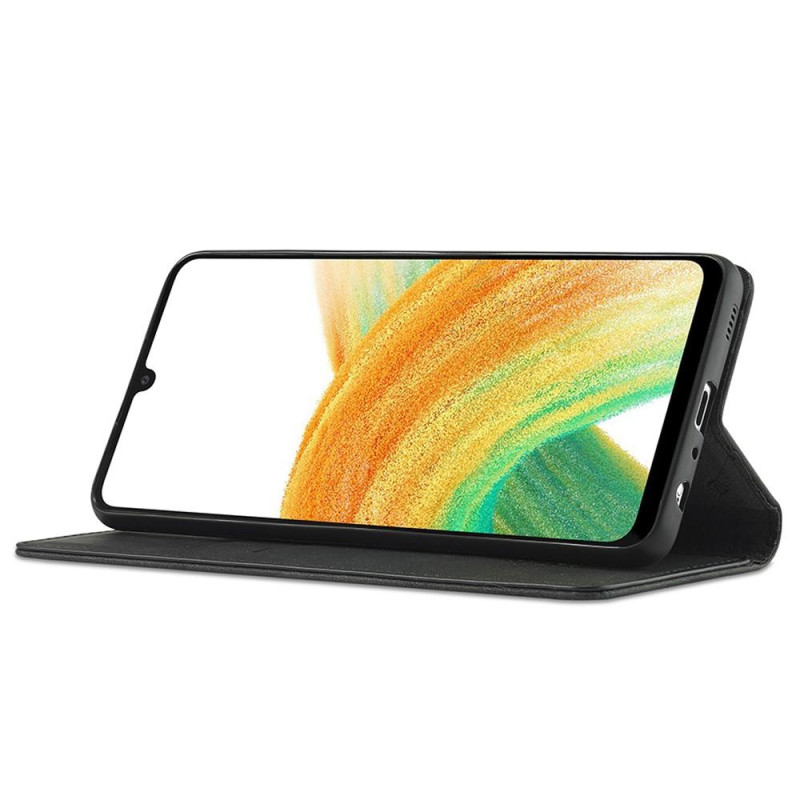 LC.IMEEKE Wallet Case for Samsung Galaxy A33 5G - Black