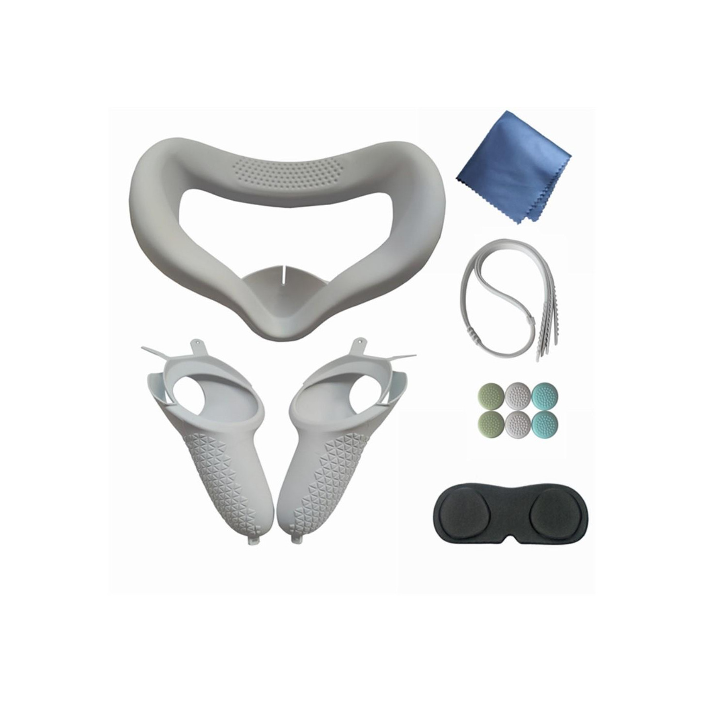 Oculus Quest 2 Ansigtsmaskekontrolgrebstilbehør Svedtæt pude