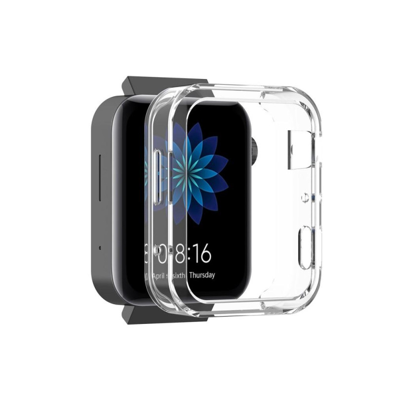 Shockproof TPU Watch Cover for Xiaomi Mi Watch - Transparent