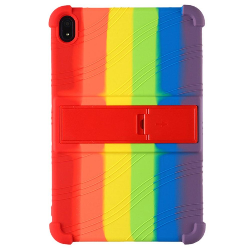 Nokia T20 Soft Silicone Protective Tablet Case Cover Rainbow Pride