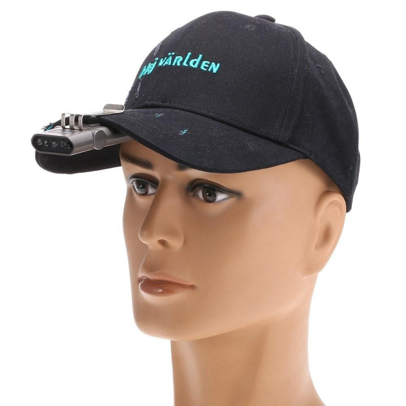 Clip Cap Light Rechargeable Headlamp Hands - free Flashlight