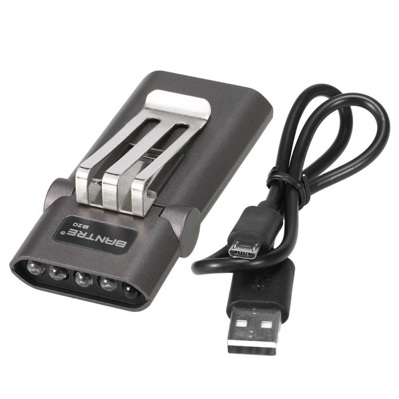 Clip Cap Light Ladattava ajovalaisin Handsfree - taskulamppu