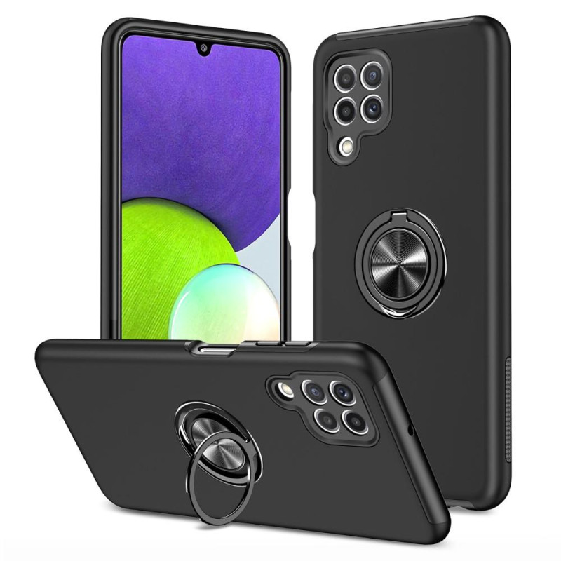 Samsung Galaxy A22 4G Fingerring Kickstand (indbygget metalplade) Taske