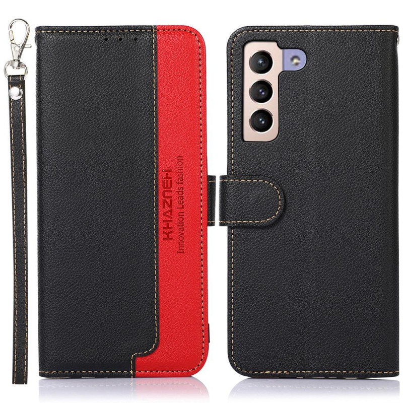 Samsung Galaxy S22+ RFID Blocking KHAZNEH Phone Cover - Black/Red