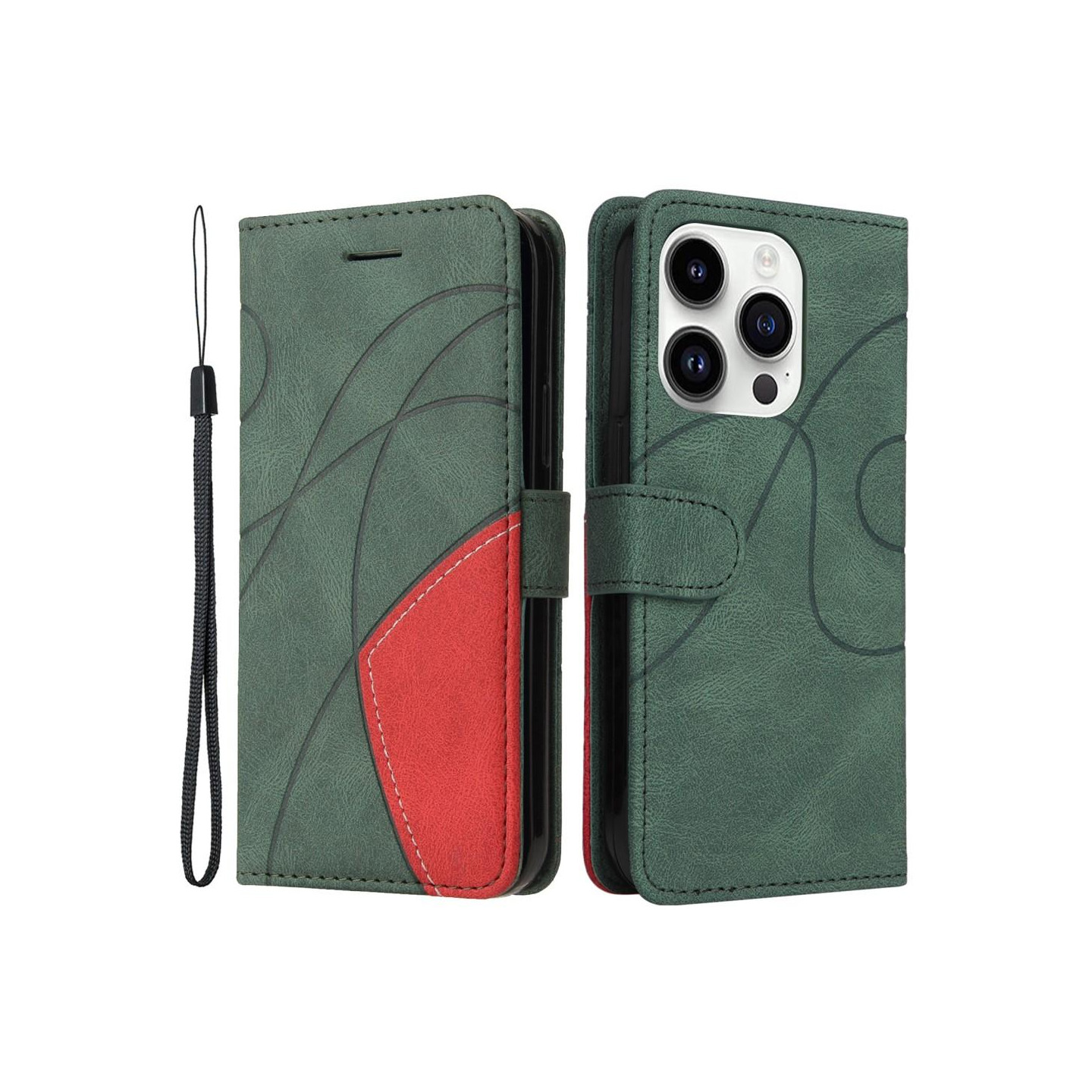 For iPhone 15 Pro KT Series - 1 Dual - color Case