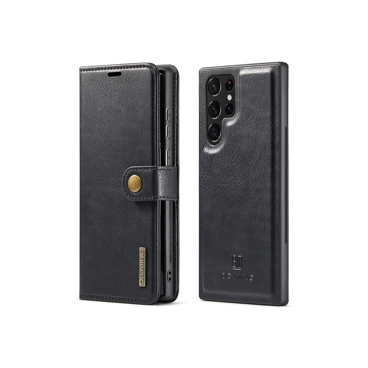 Samsung Galaxy S22 Ultra 5G DG.MING Aftageligt 2 - i - 1 tegnebogsovertræk skal