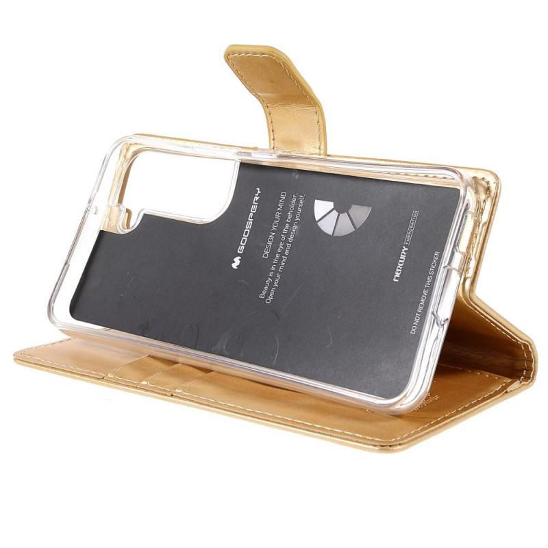 MERCURY GOOSPERY Blå Måne Etui Samsung Galaxy S22+ - Guld