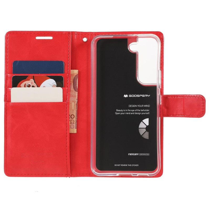 MERCURY GOOSPERY Blue Moon Case Samsung Galaxy S22+ - Red