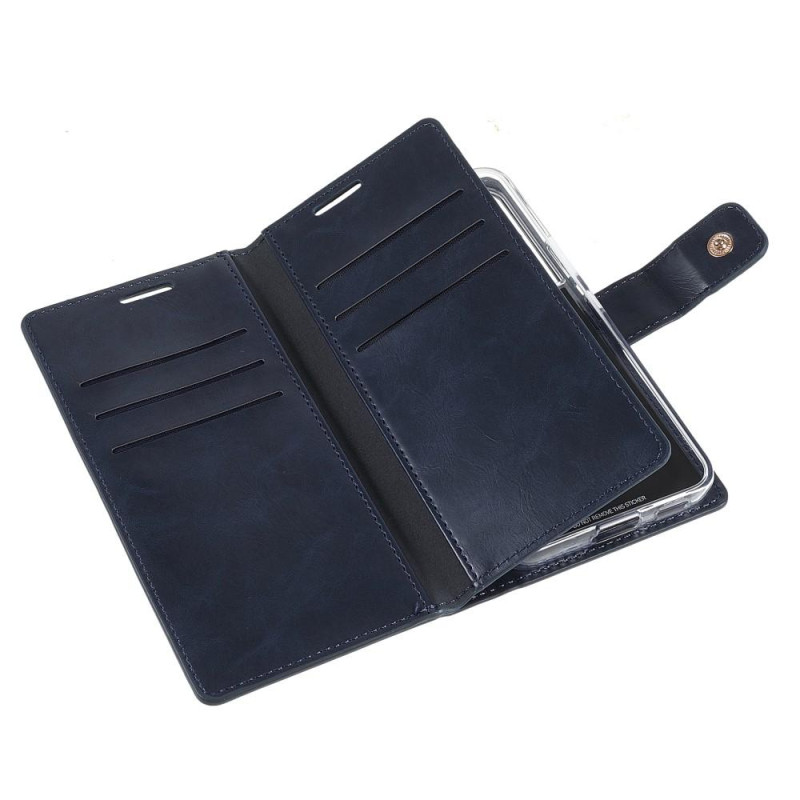 Samsung Galaxy S22+ MERCURY GOOSPERY Mansoor Wallet Case - Dark Blue