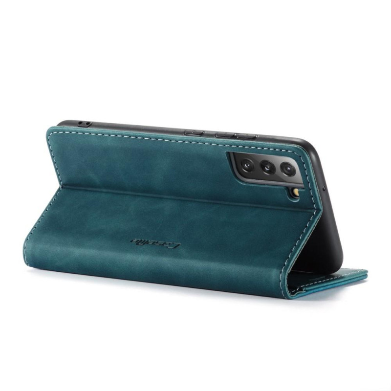 CASEME Retro Wallet Case for Samsung Galaxy S22 Plus - Green