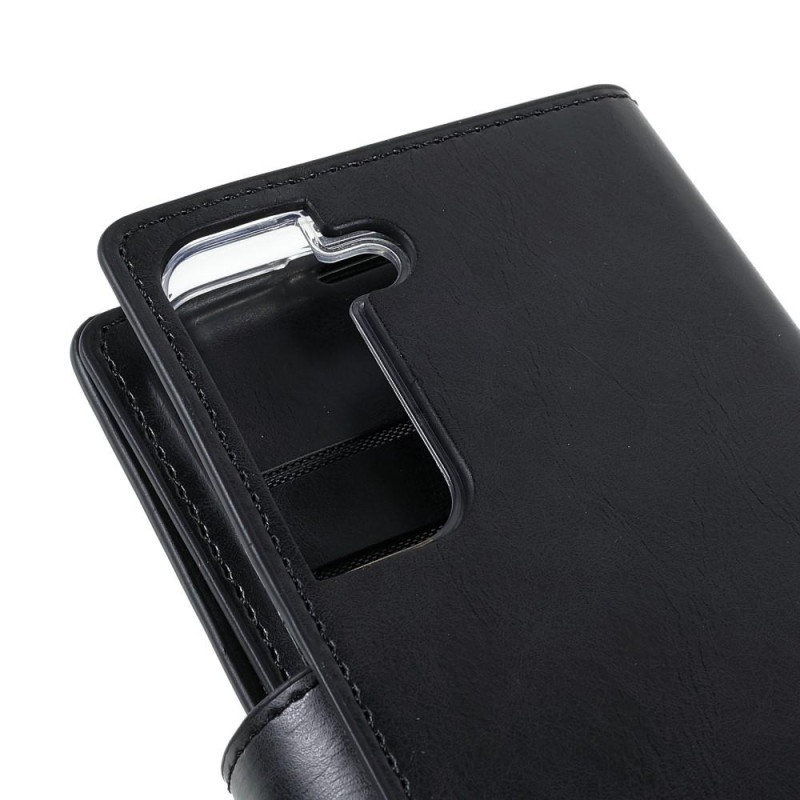 Samsung Galaxy S22+ MERCURY GOOSPERY Mansoor Wallet Case - Black