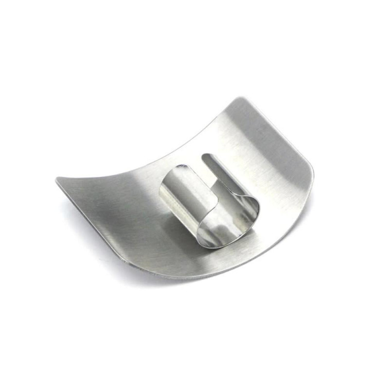Stainless Steel Finger Guard for Safe Cutting Vegetables Fruit